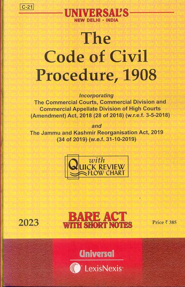 The Code of Civil Procedure (Reforms : Bare Act Edition)