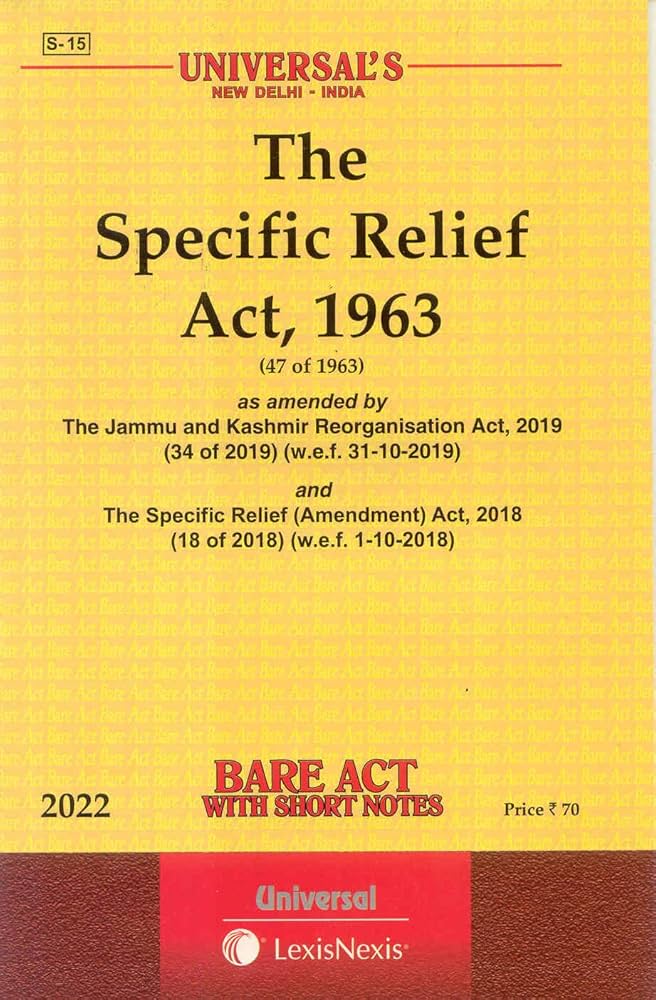 The Specific Relief Act, 1963